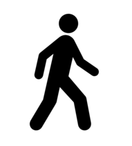 Logo piéton
