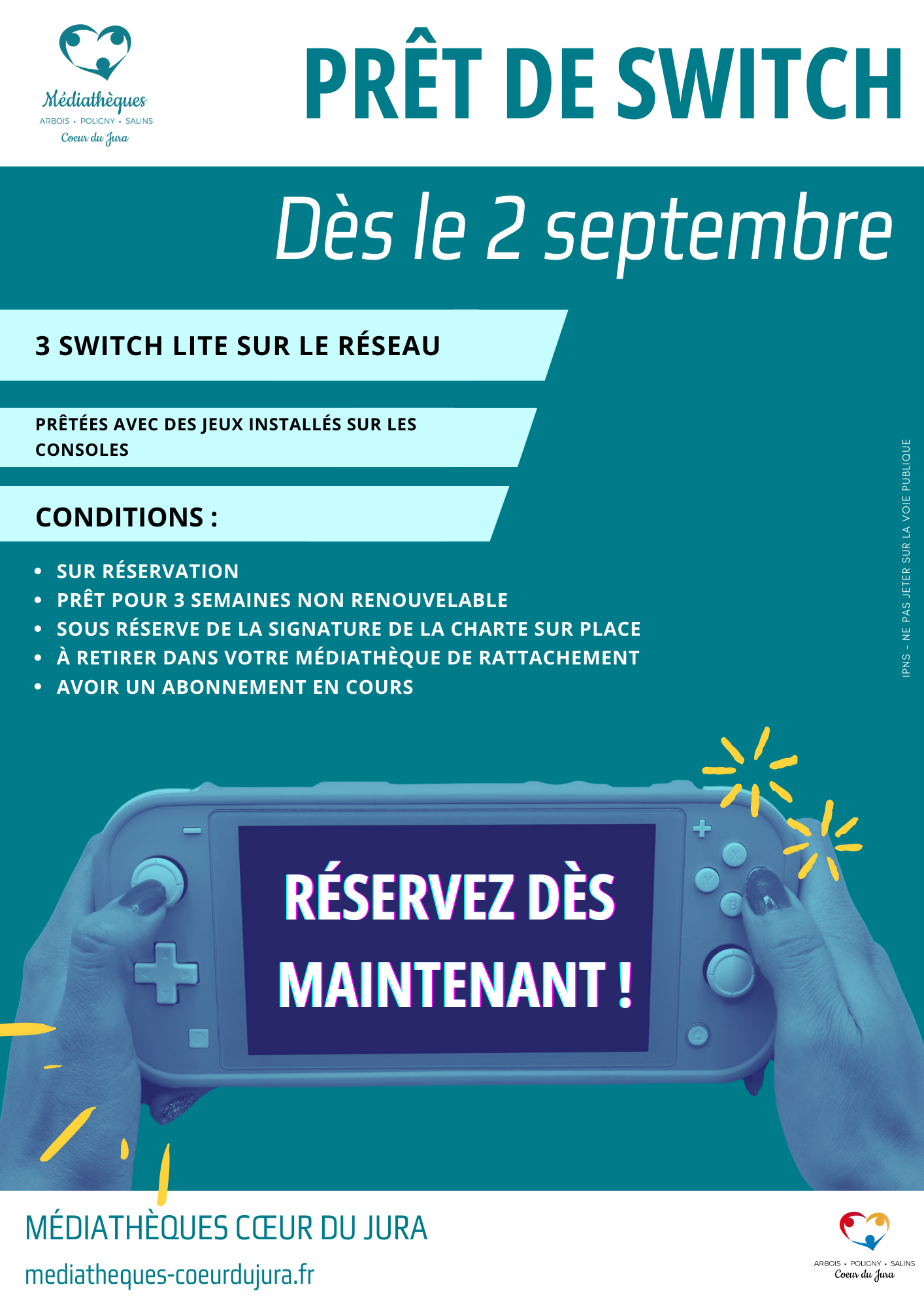 AFFICHE Nouveau pretdeswitch